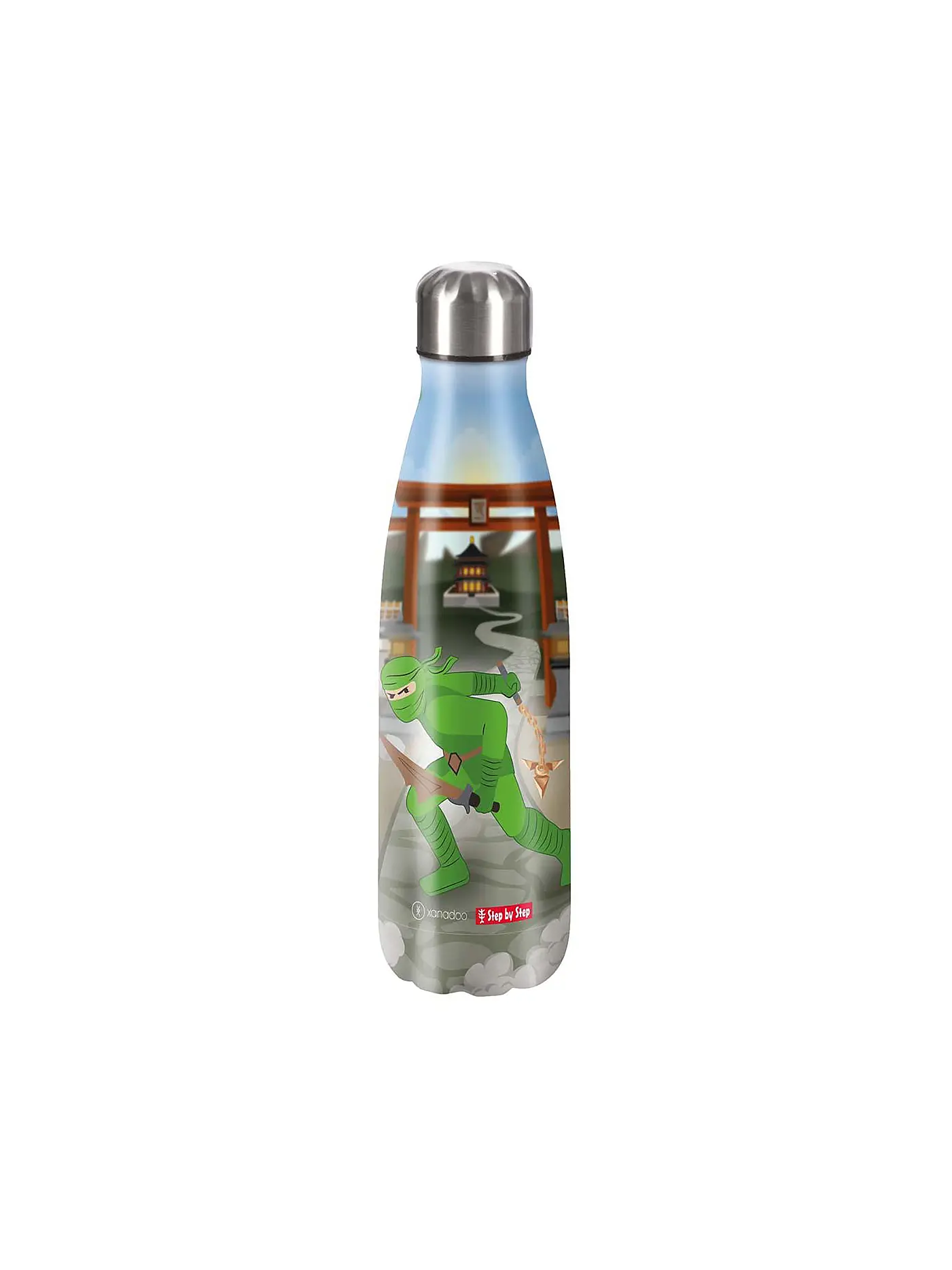STEP BY STEP | Edelstahl Trinkflasche - Pegasus Emily | bunt